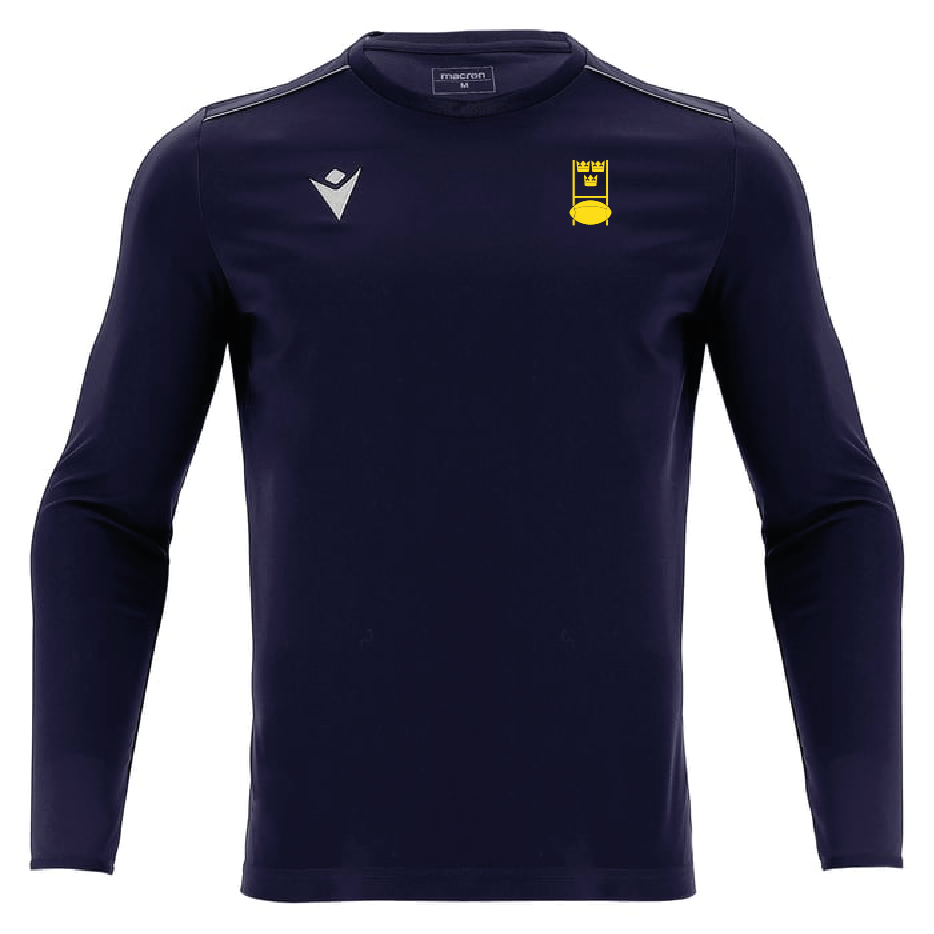 Macron Void T-Shirt LS Träning USX (Svenska Rugbyförbundet)