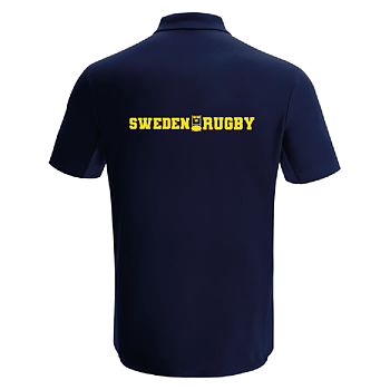 Macron Draco Hero Polo After Game USX (Svenska Rugbyförbundet)