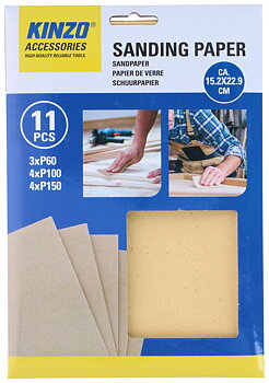 Sandpapper 15,2x22,9cm