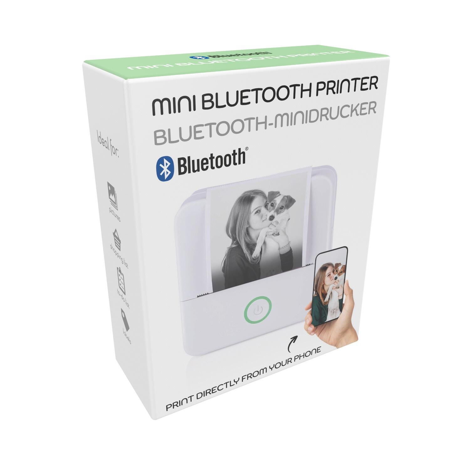 Mini Bluetooth-skrivare