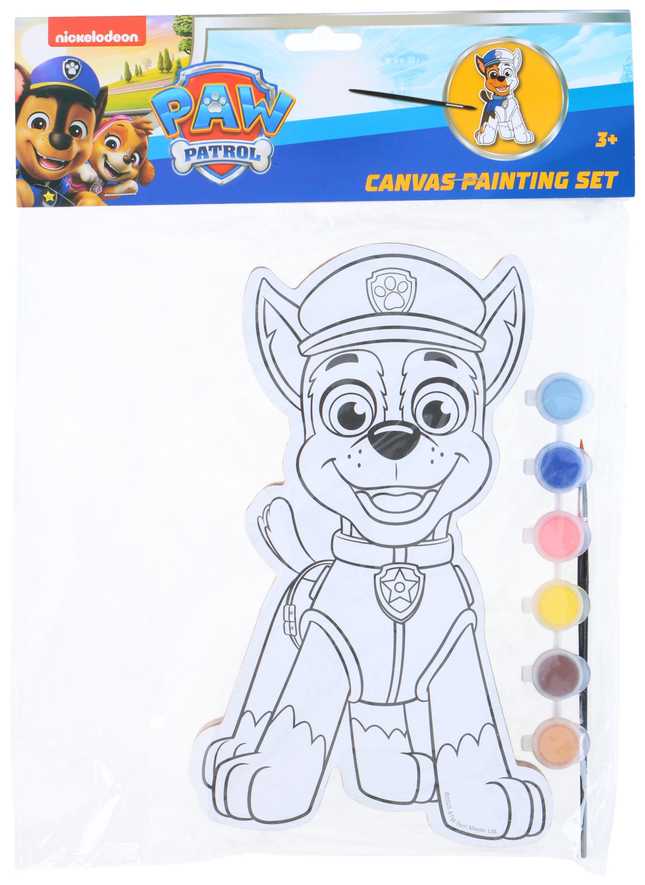 Paw Patrol Canvas målar-set - 4