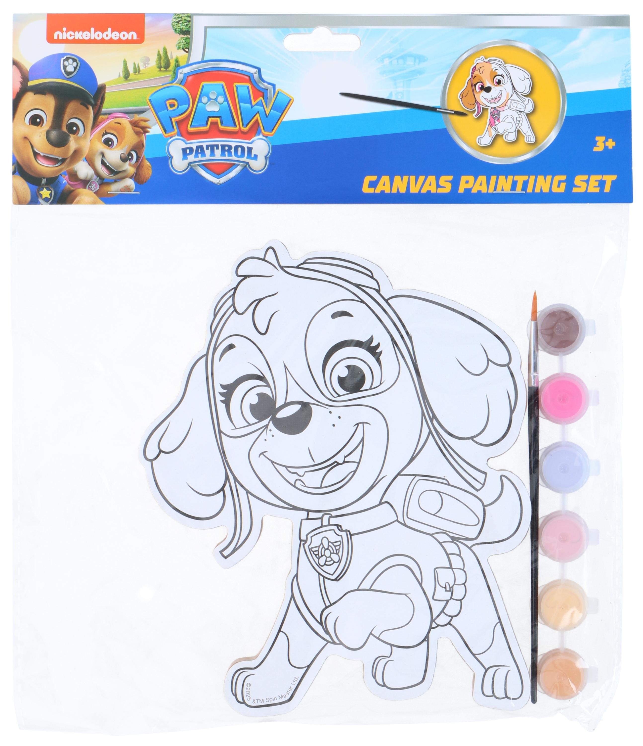 Paw Patrol Canvas målar-set - 3