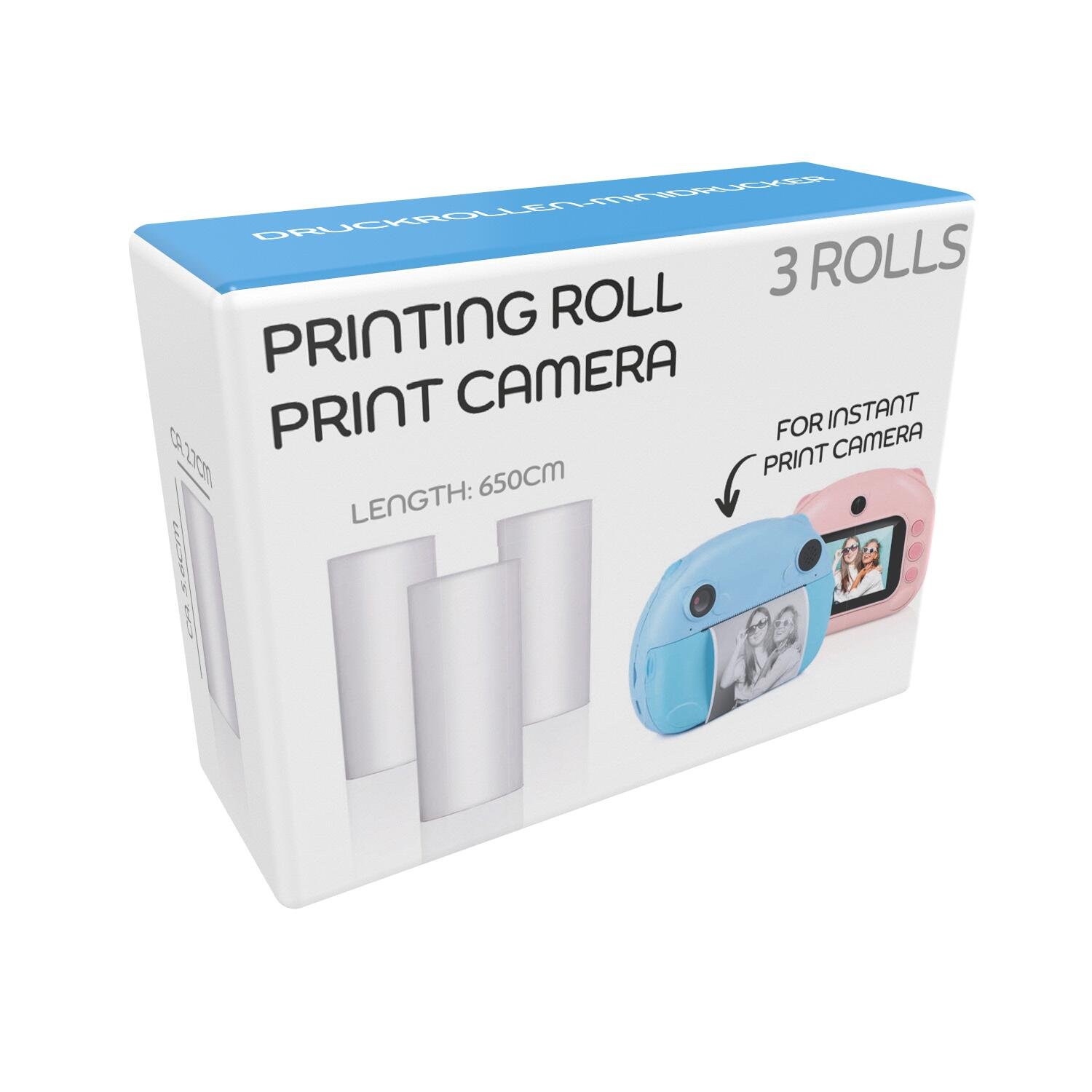 Pappersrullar till Print Camera – 3-pack