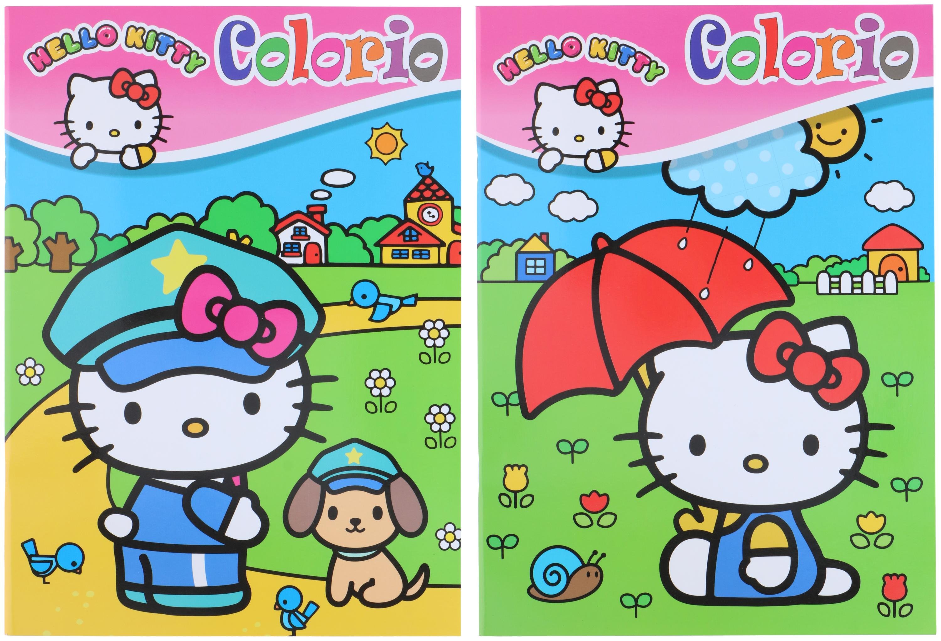 Målarbok A4 Hello Kitty 32 sidor