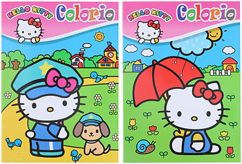 Målarbok A4 Hello Kitty 32 sidor