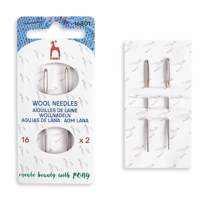 Ullnål, 2-pack
