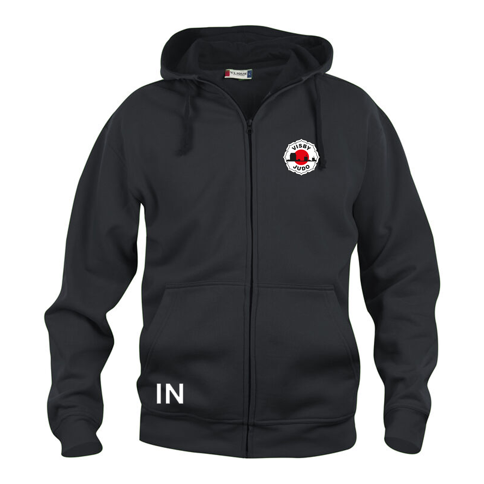 Clique Basic Hoody Full Zip  Sr ( Visby Judo)