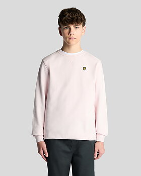 Crew Neck Sweatshirt Light Pink
