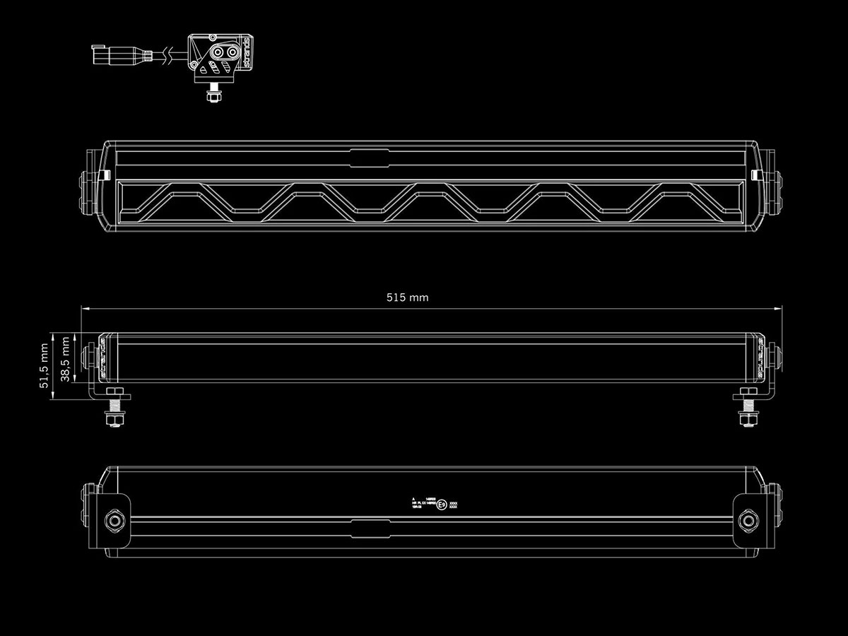 Firefly 20" 160W  LED light bar - 4