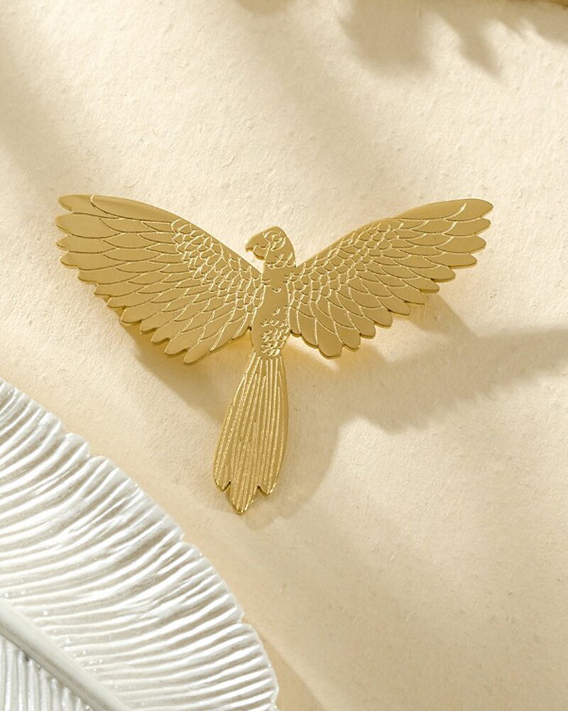 Brosch Phoenix guld