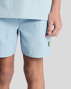 Plain Swim Short Opal Blue