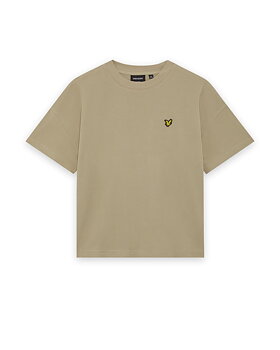 SS Waffle T-shirt Dark Sand