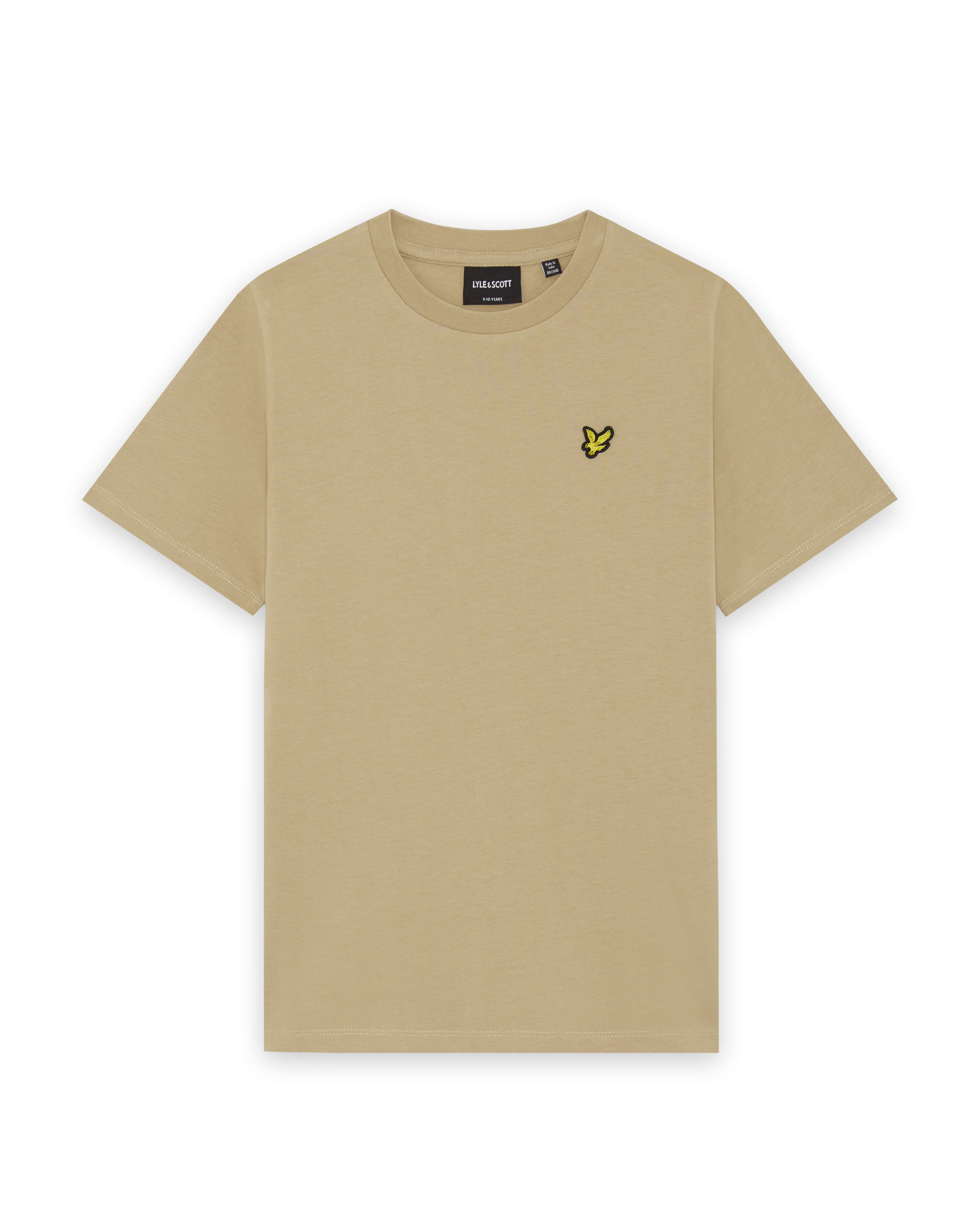 Plain T-shirt Dark Sand