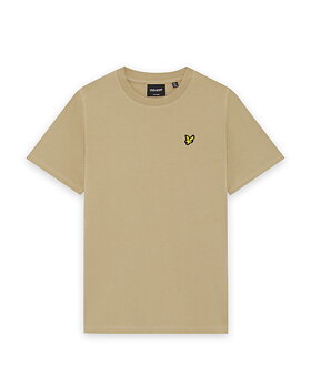 Plain T-shirt Dark Sand