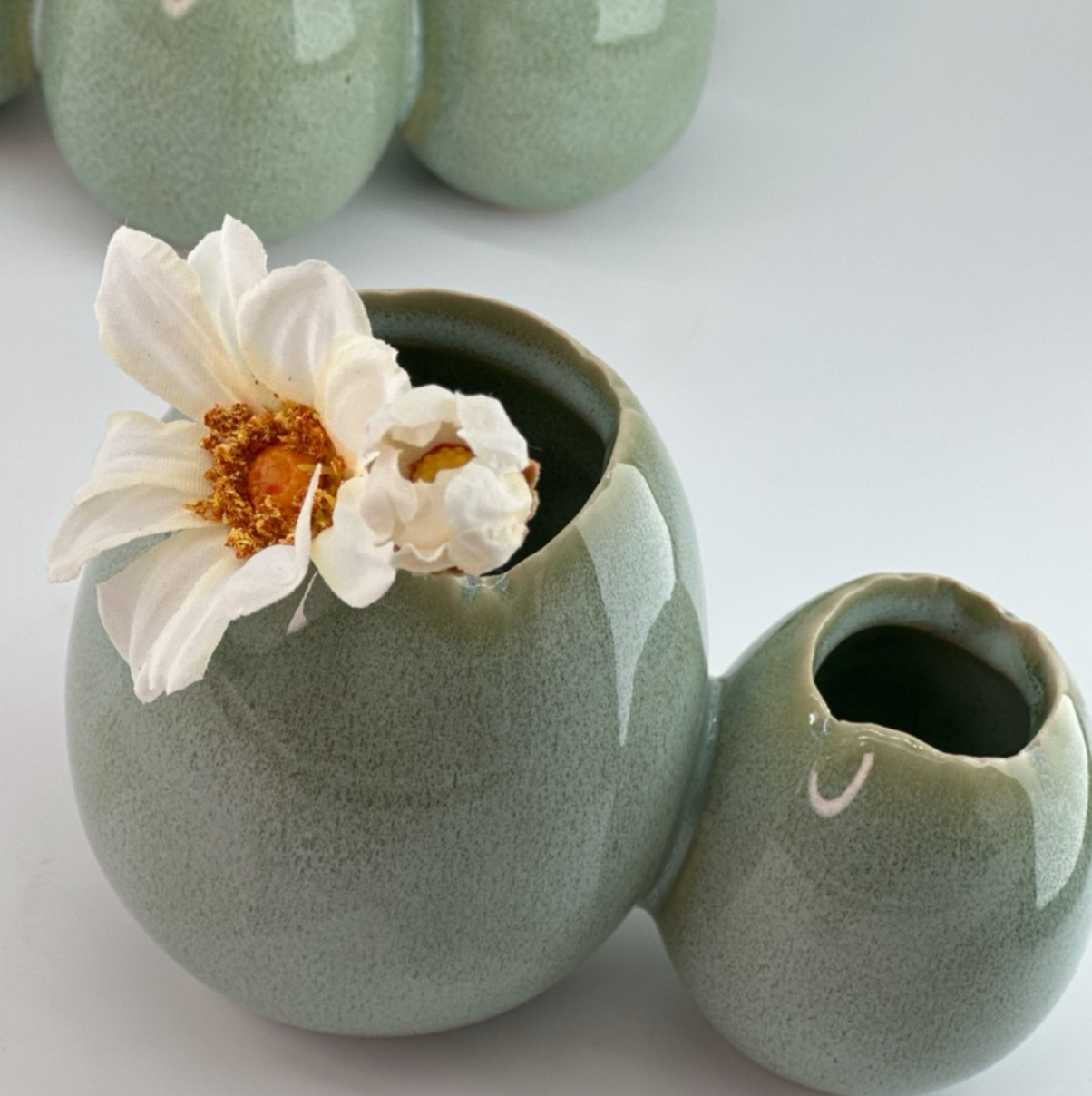 Doublevase eggs mint - 2