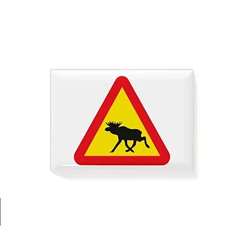 Magnet Älgvarning