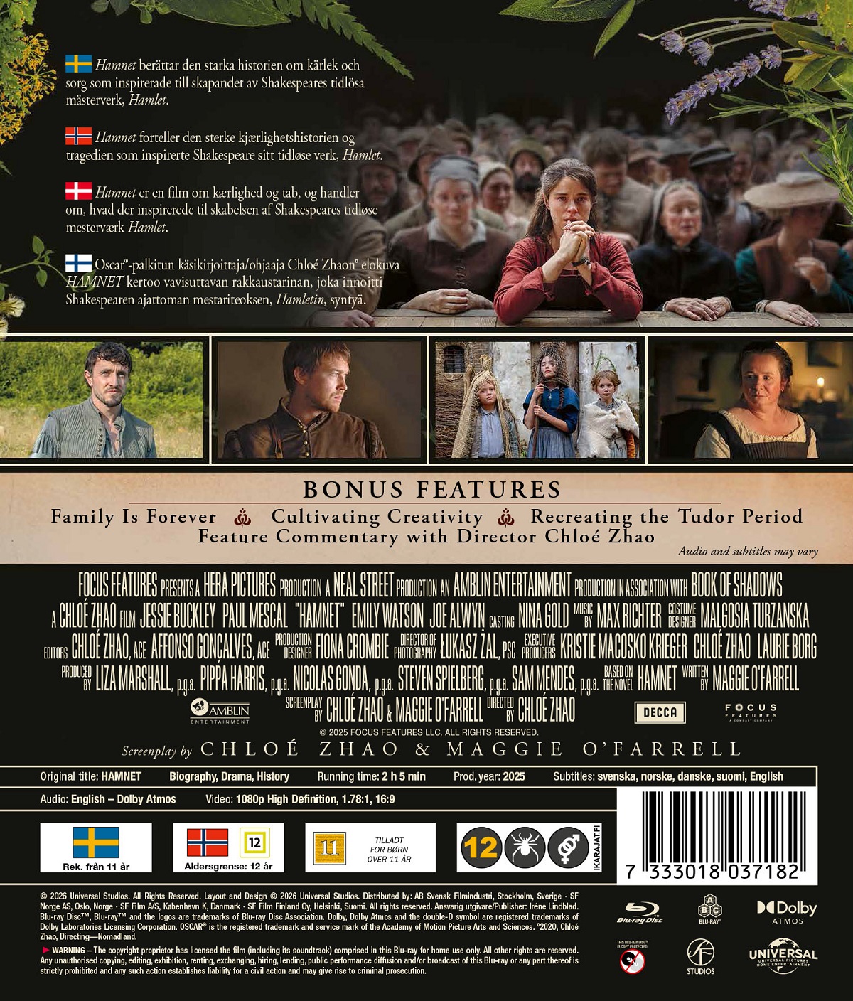 Hamnet (Blu-ray) - 2