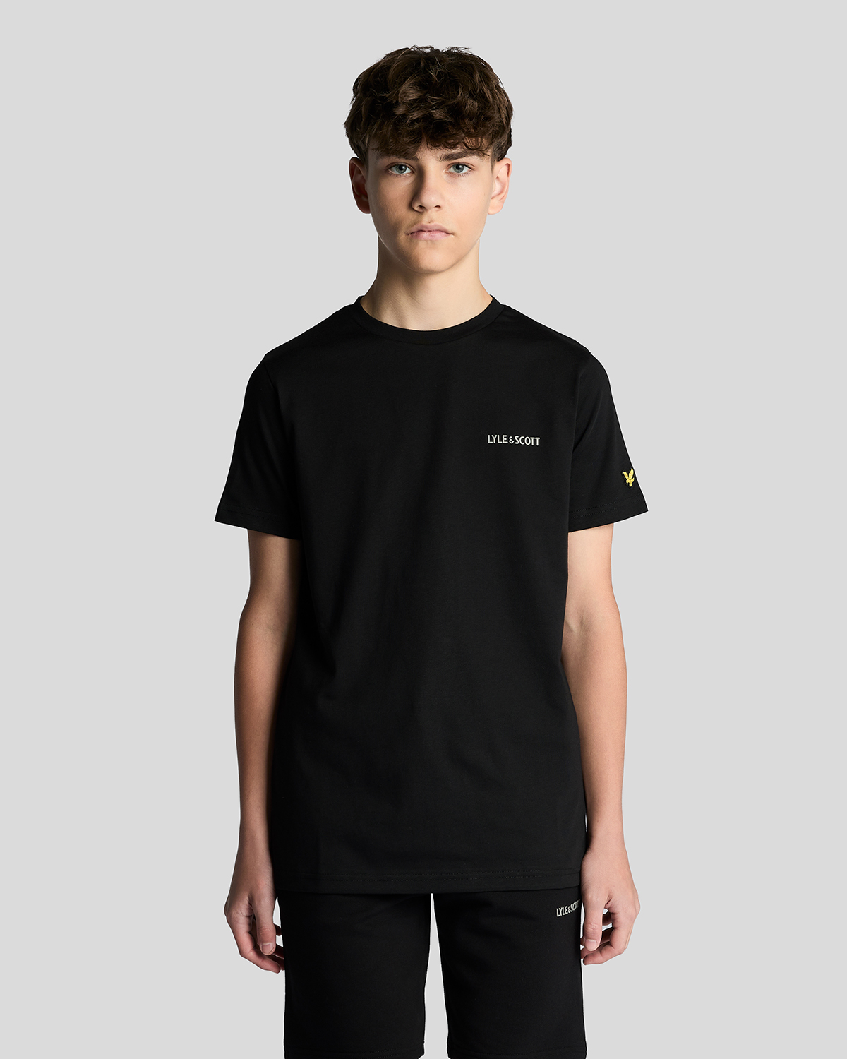 Logo Print T-shirt Jet Black - 2