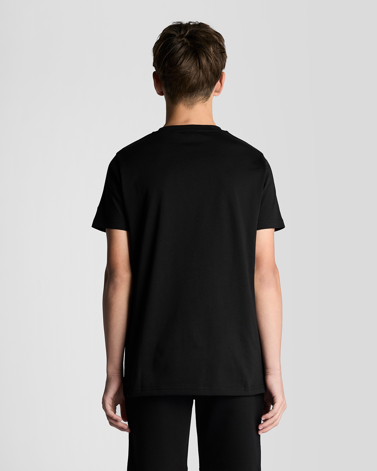 Logo Print T-shirt Jet Black - 6