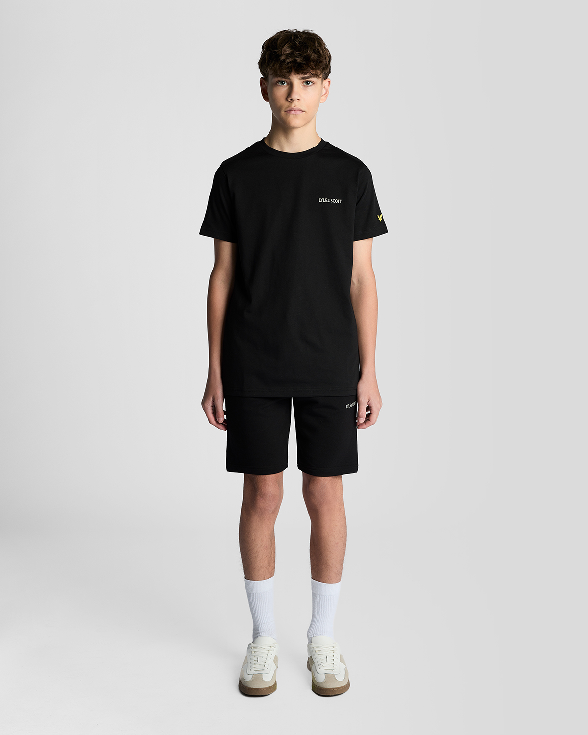 Logo Print T-shirt Jet Black - 3
