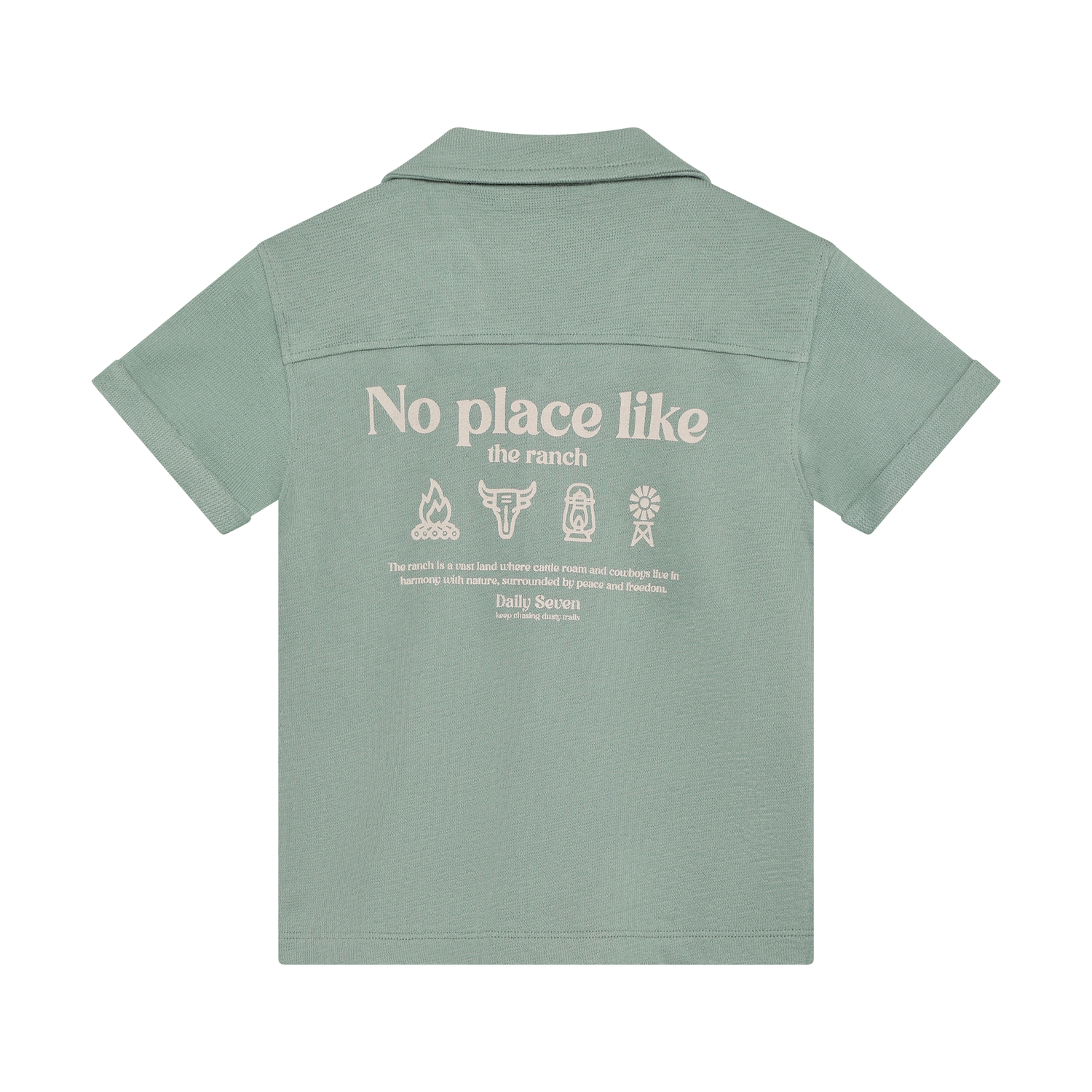T-shirt Fancy Polo Green Milieu - 2