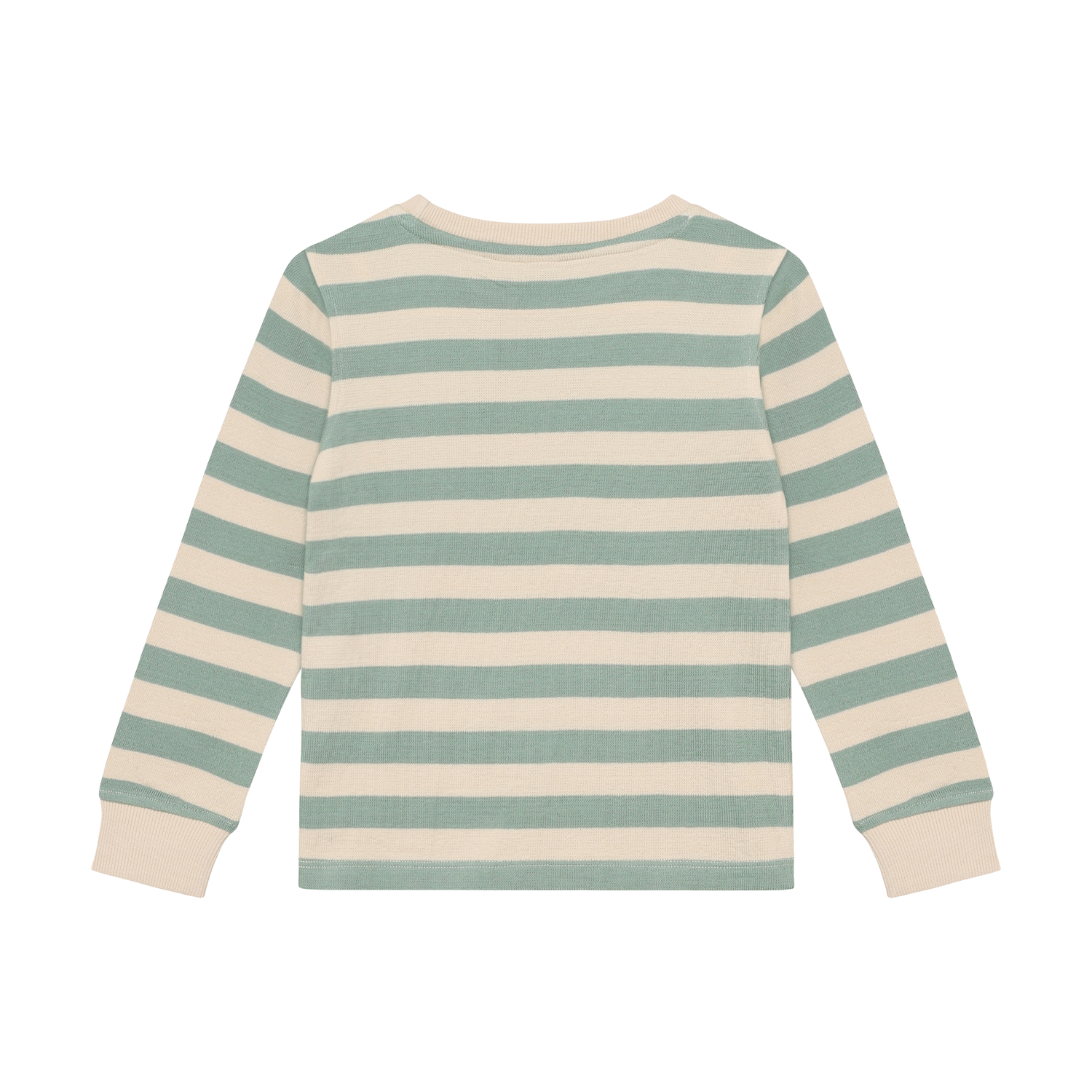T-shirt Longsleeve Stripe Green Milieu - 2