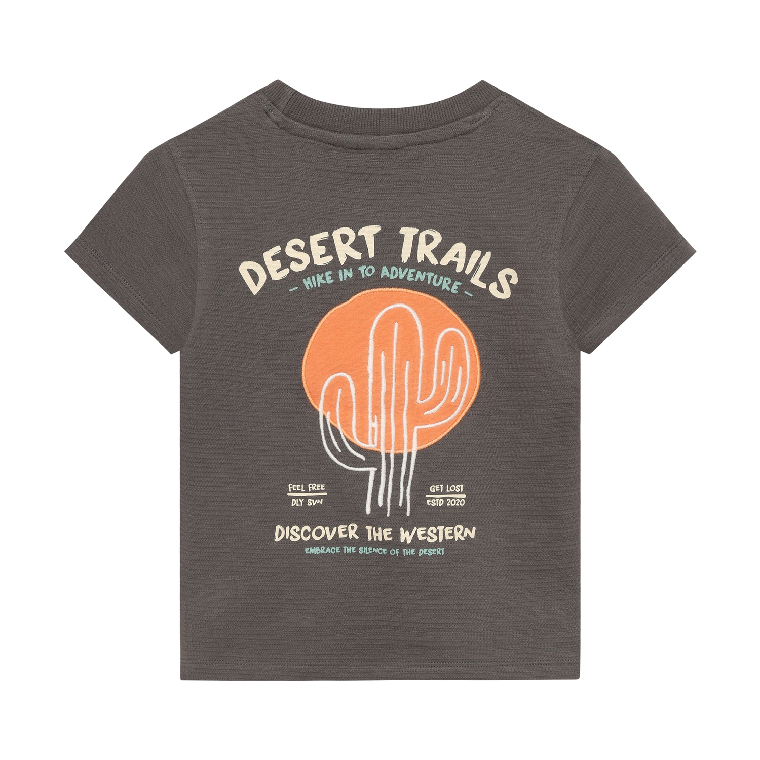 T-shirt Structure Print Thunderstorm - 4