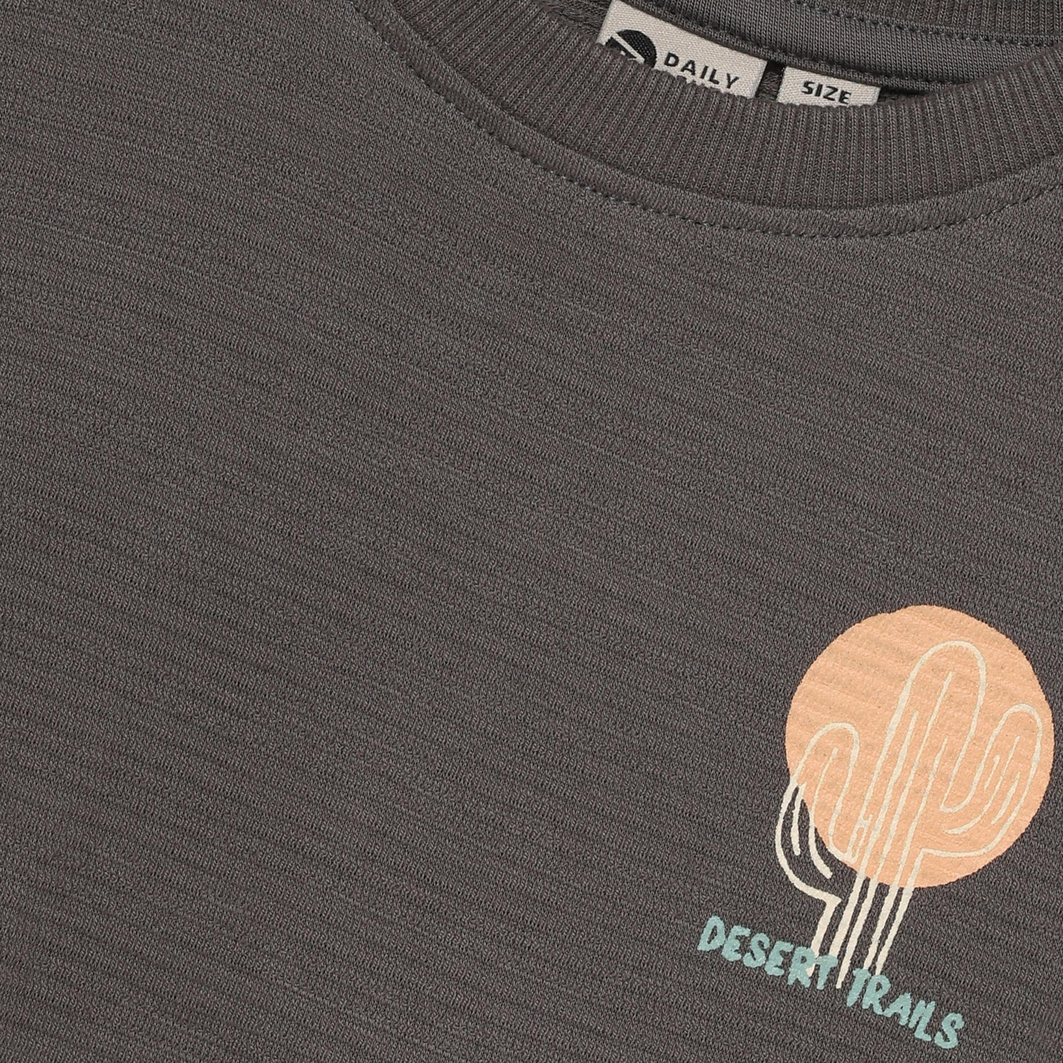 T-shirt Structure Print Thunderstorm - 6