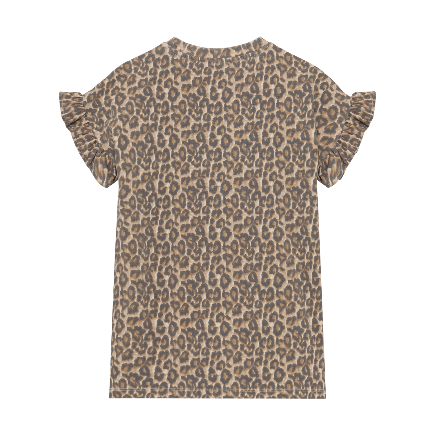 T-shirt Dress Allover Print Sandshell - 2
