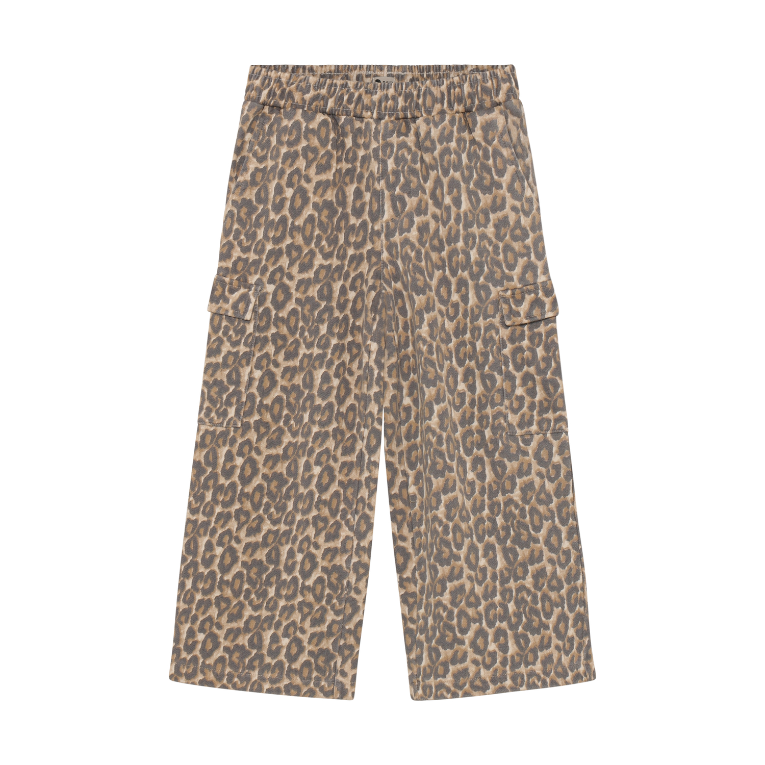Wide Cargo Pants Print Sandshell