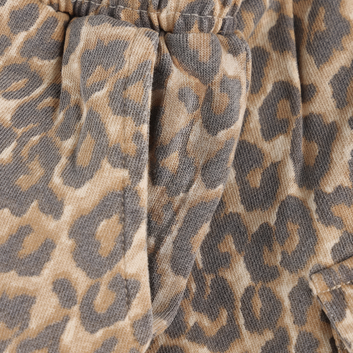 Wide Cargo Pants Print Sandshell - 3