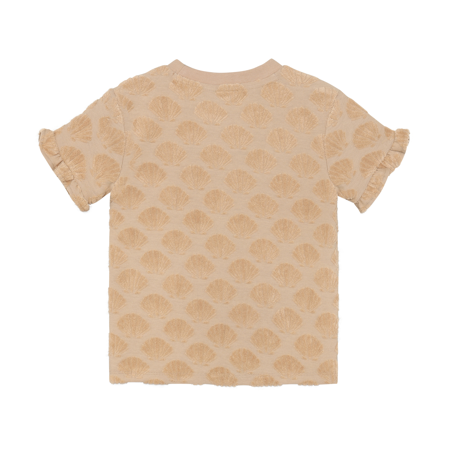 T-shirt Terry Print Latte Sand - 2