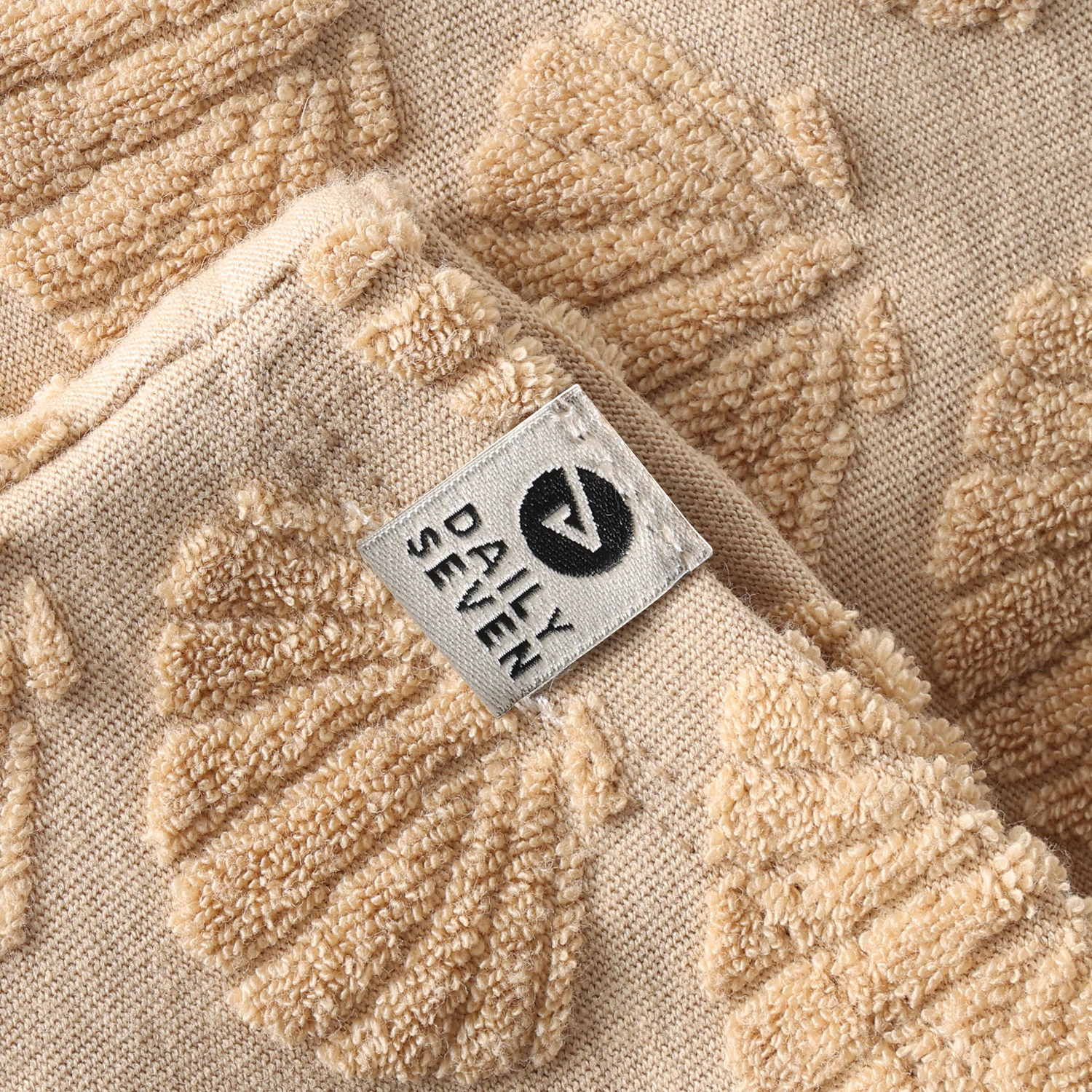 Terry Shorts Print Latte Sand - 3