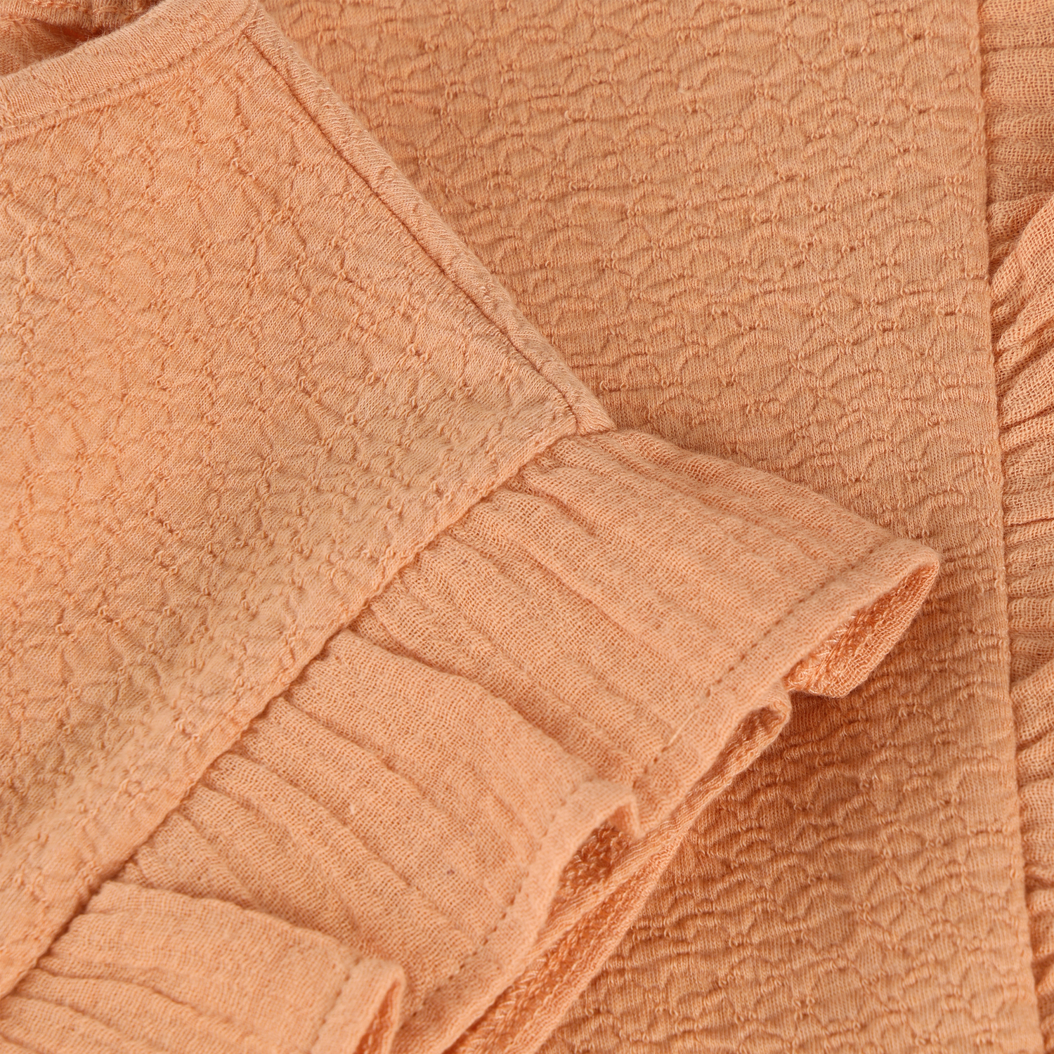 T-shirt Ruffle Dusty Coral - 3