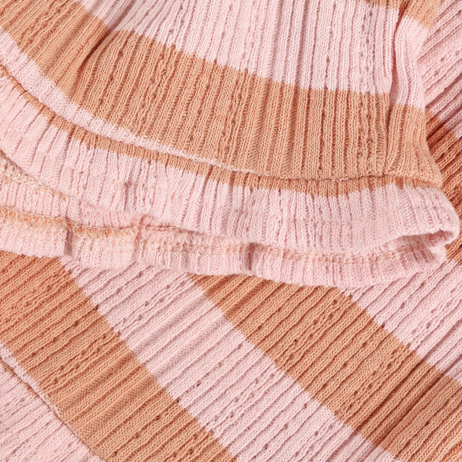 Ruffle Shorts Fancy Stripe Silver Pink - 3