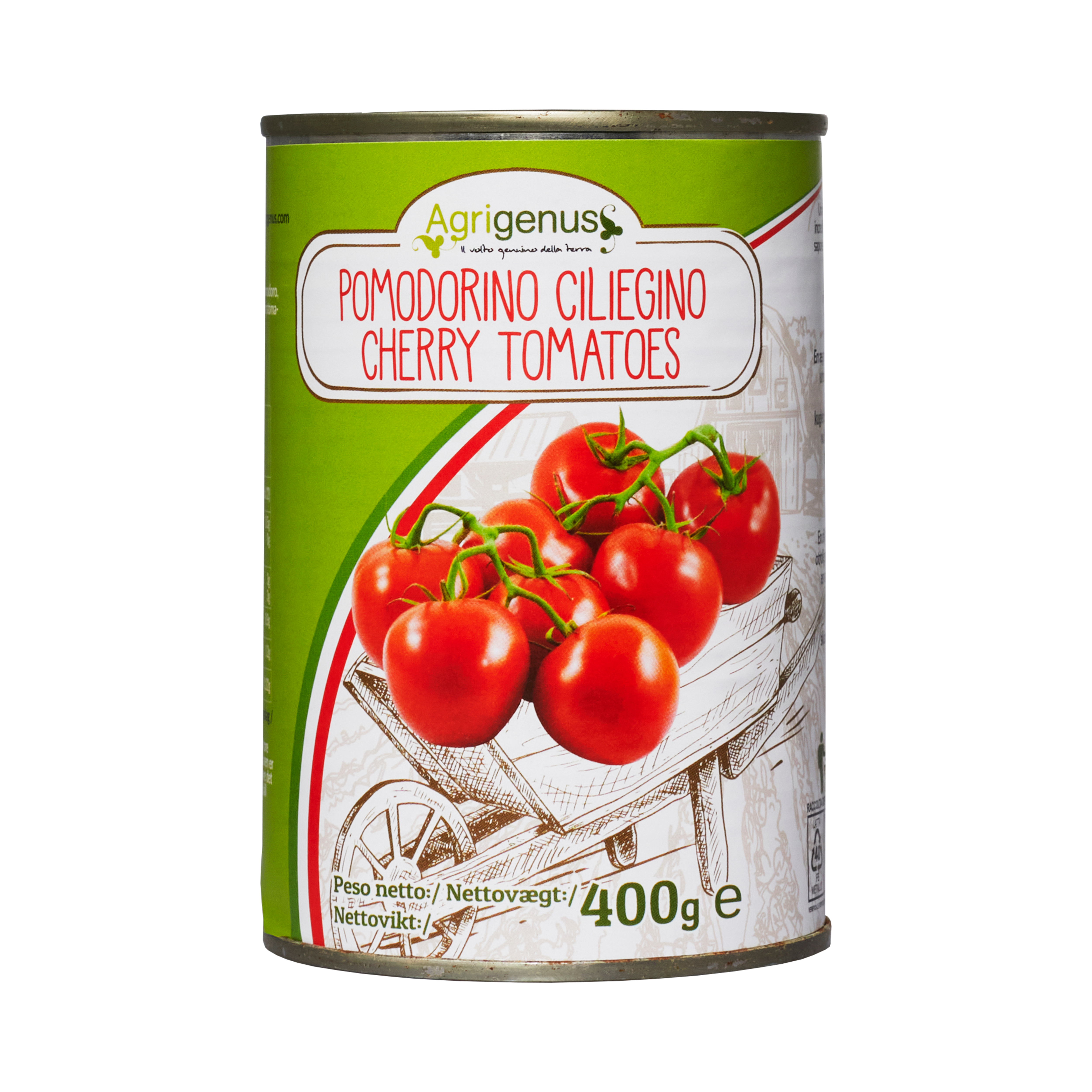 Agrigenus, Körsbärstomater i tomatjuice - 400g