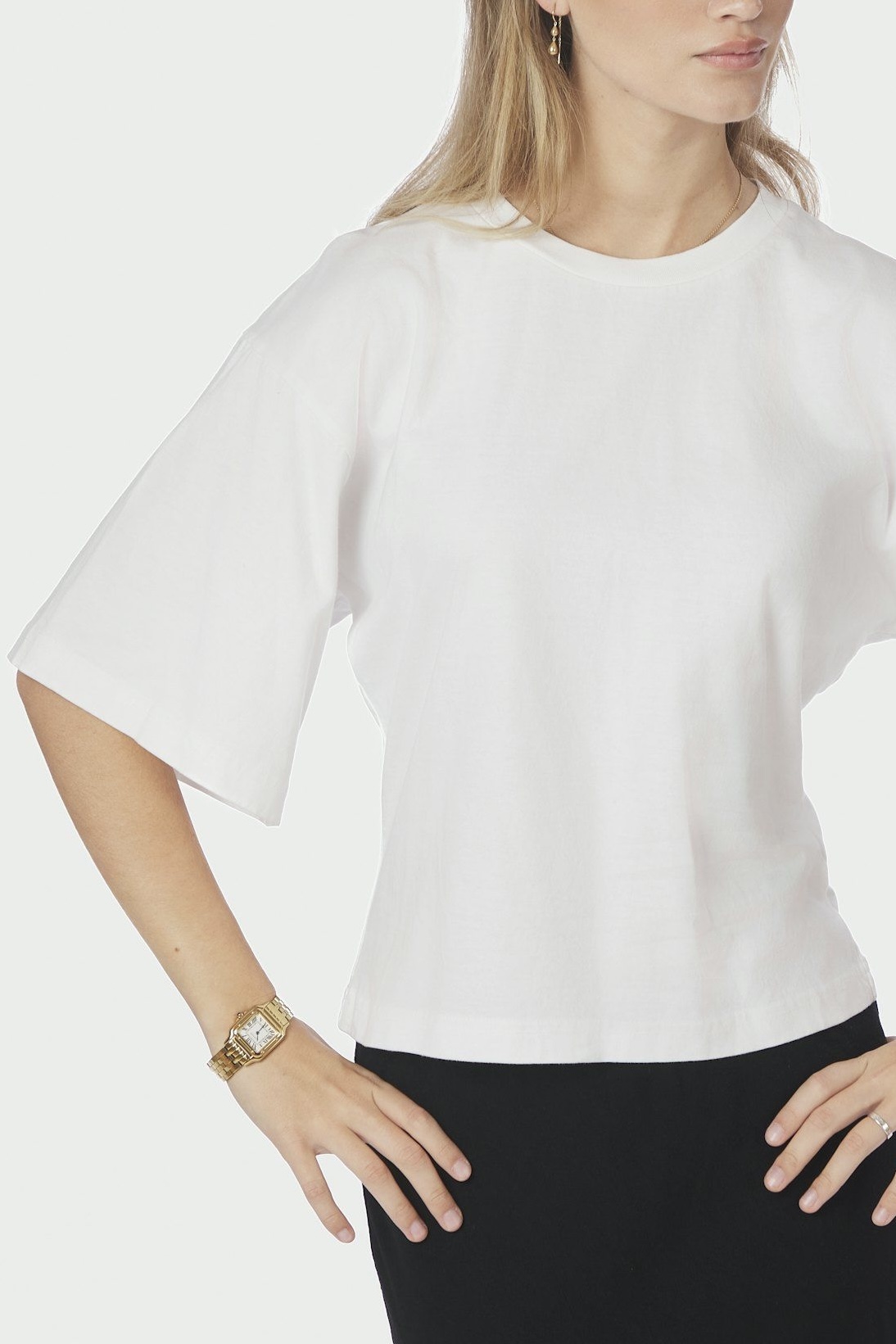 Neo Noir - Asha Boxy Tee White - 2