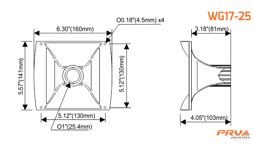 PRV Audio WG17-25  - 4