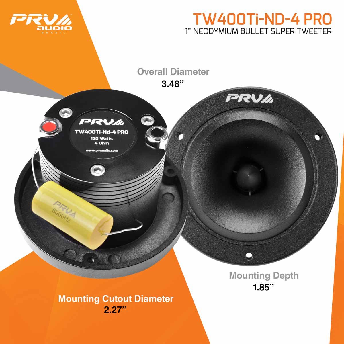 PRV Audio TW400TI-Nd-4 PRO  - 4