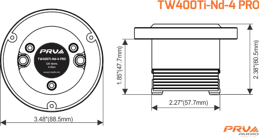 PRV Audio TW400TI-Nd-4 PRO  - 11
