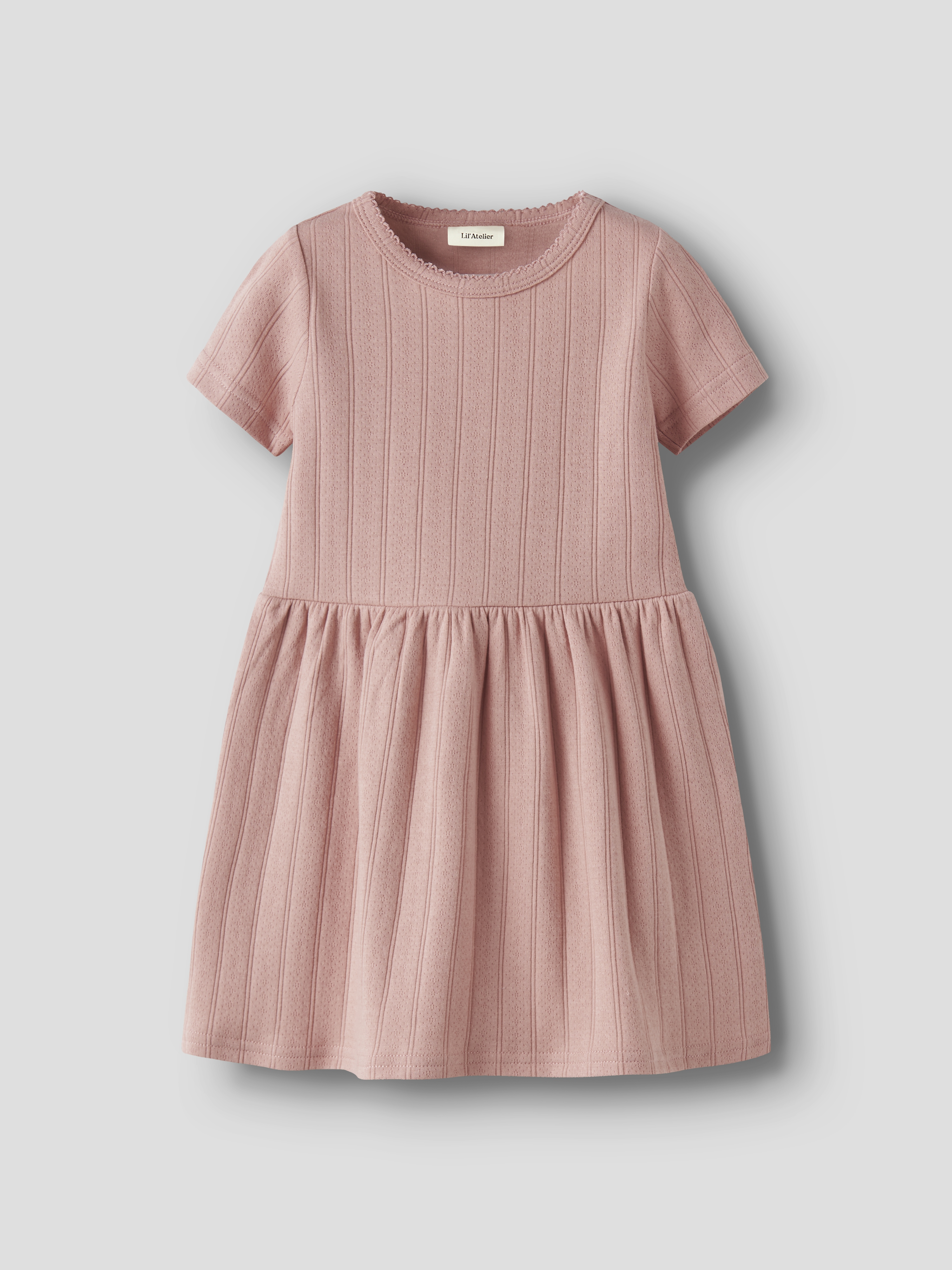 NMFFALINA SS DRESS LIL Misty Rose