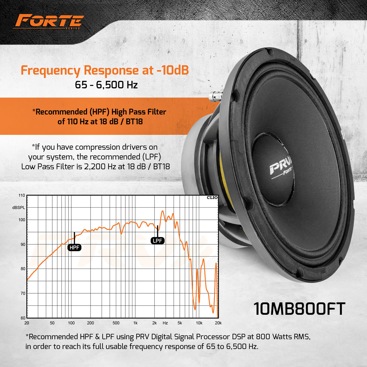 PRV Audio 10MB800FT - 4