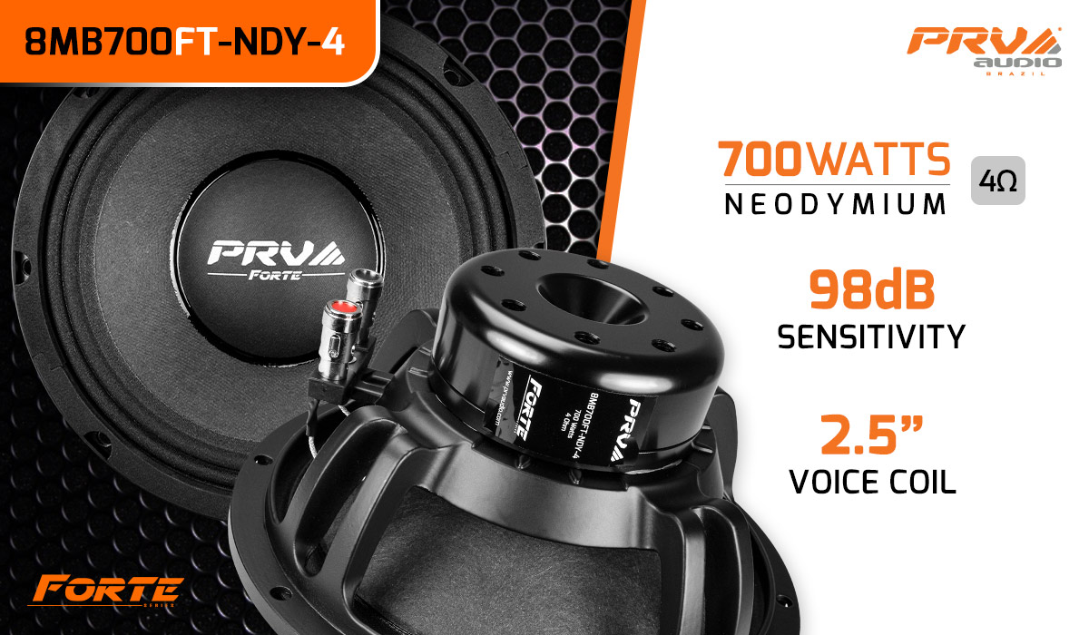 PRV Audio 8MB700FT-NDY-4 - 8