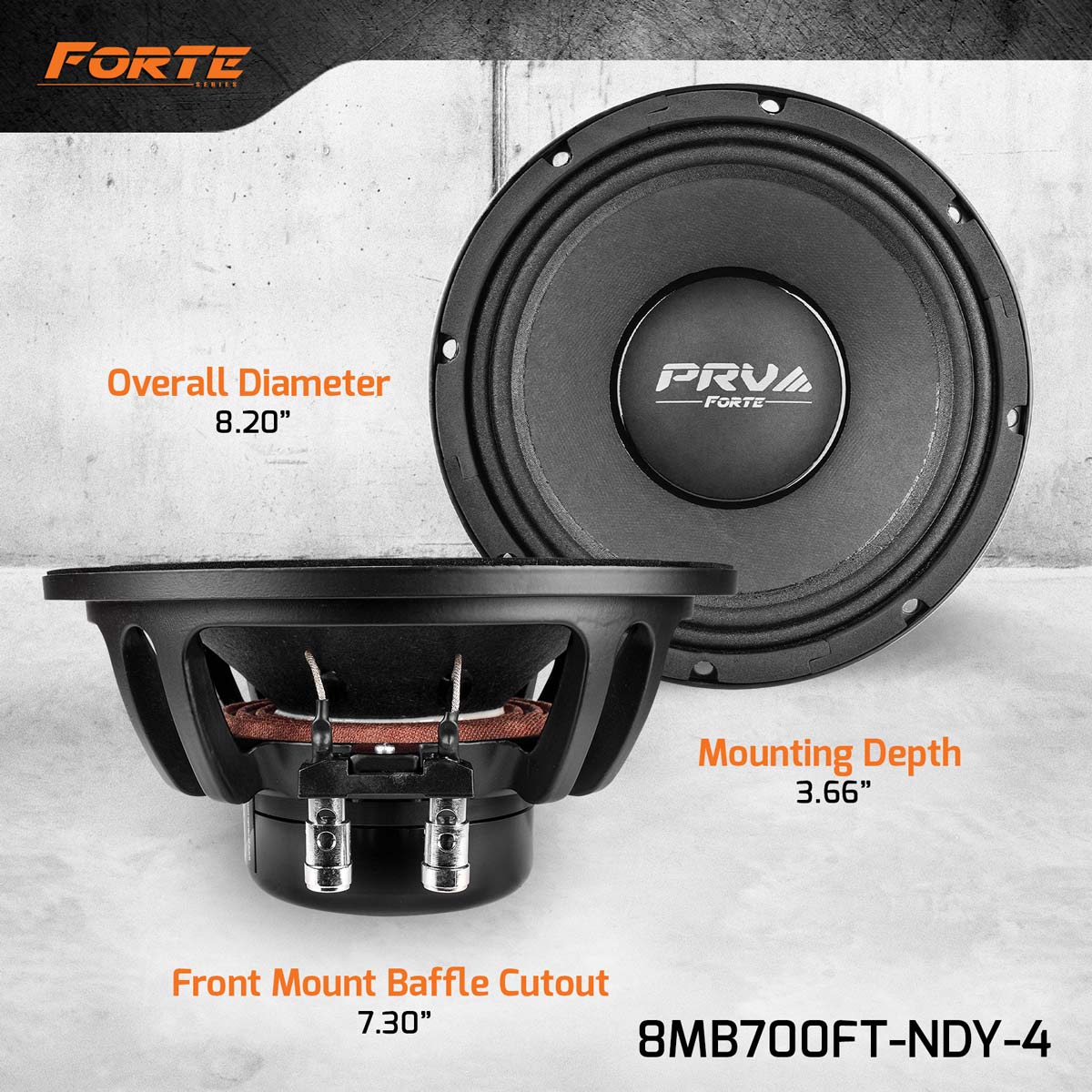 PRV Audio 8MB700FT-NDY-4 - 4