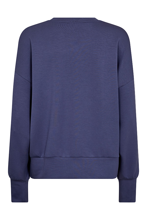 MMNima  O-LS Sweatshirt Crown Blue - 4