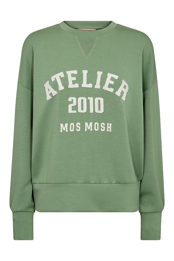 MMNima  O-LS Sweatshirt Crown Turf Green