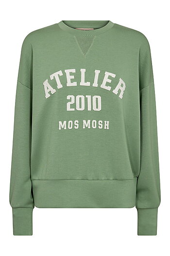 MMNima  O-LS Sweatshirt Crown Turf Green