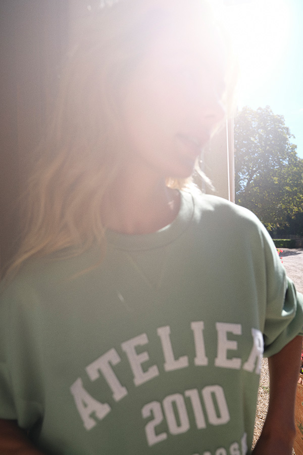 MMNima  O-LS Sweatshirt Crown Turf Green - 6