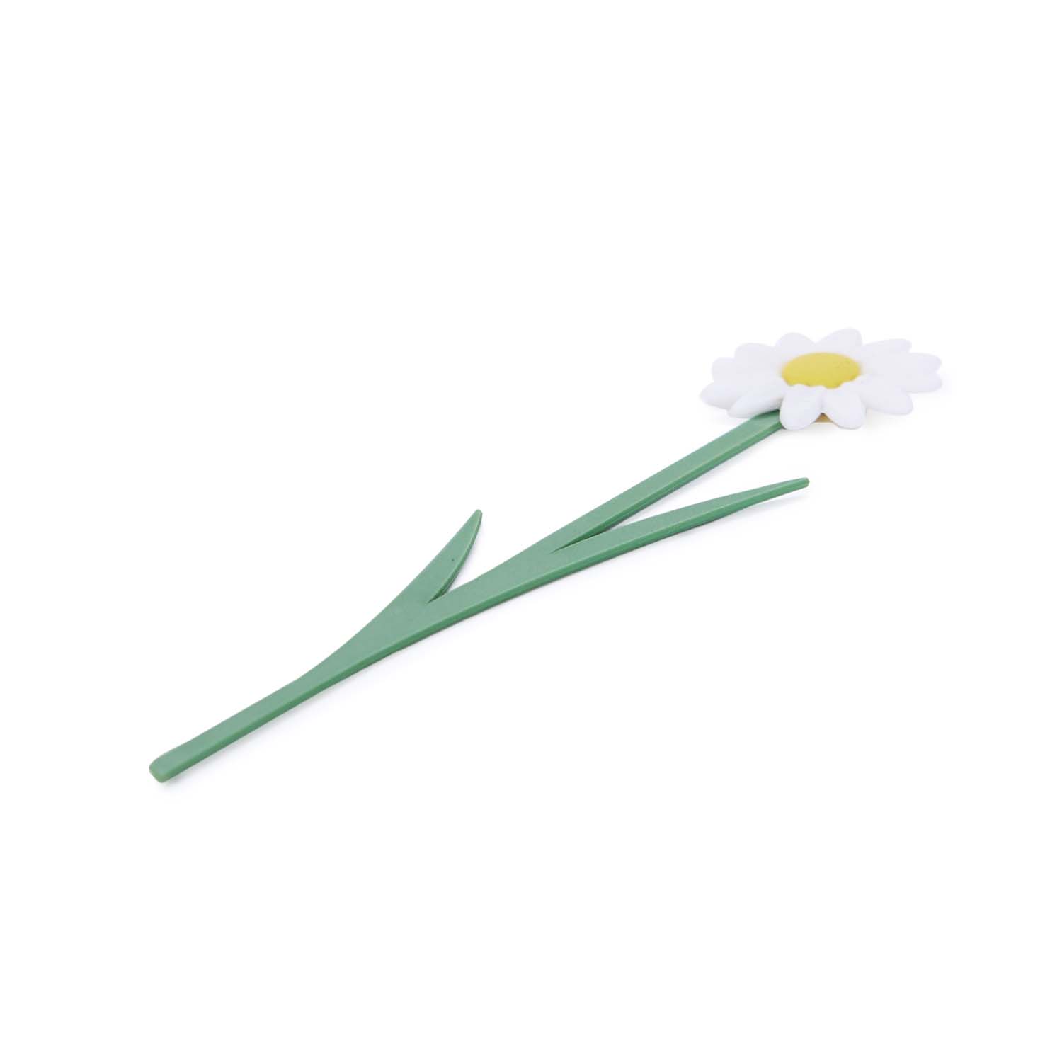 Bokmärke Blomma, Prästkrage Vit - 2