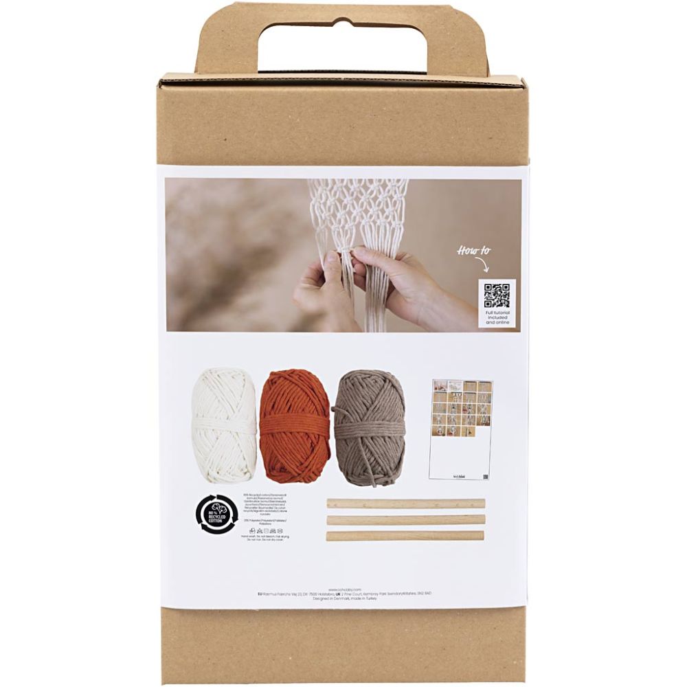 DIY kit -Makramé amplar - 2